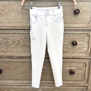 Bullet equestrian white EQ breeches, size 128